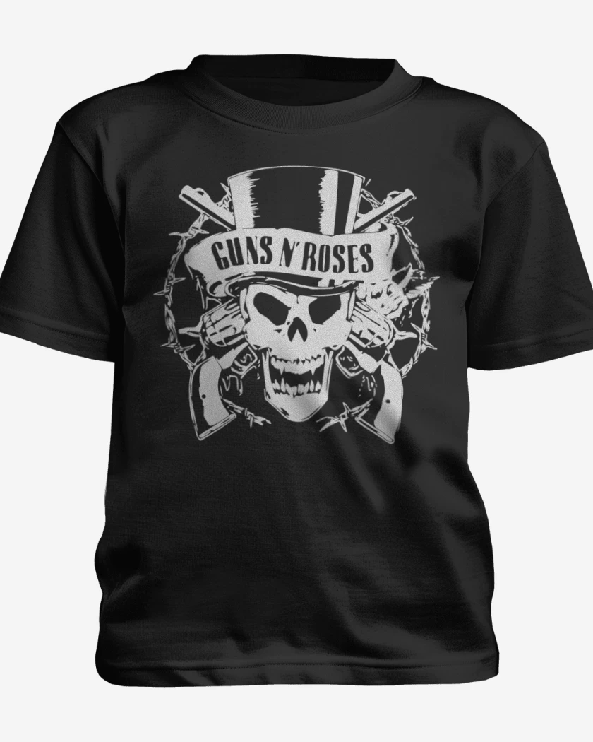 Polera de niño Negro de Guns And Roses