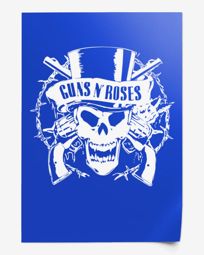 Print Guns And Roses