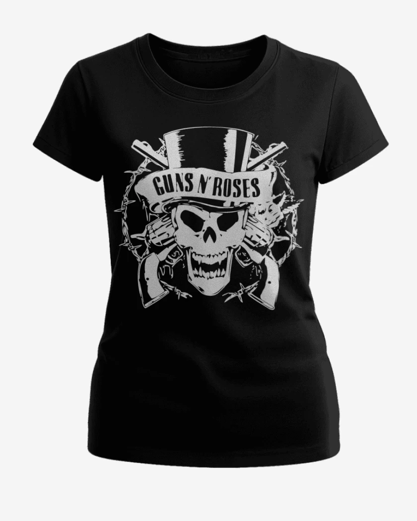 Polera de Mujer Guns And Roses