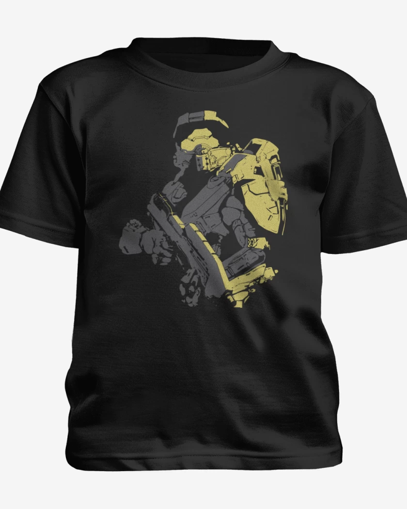 Polera de niño Negro de Aureola