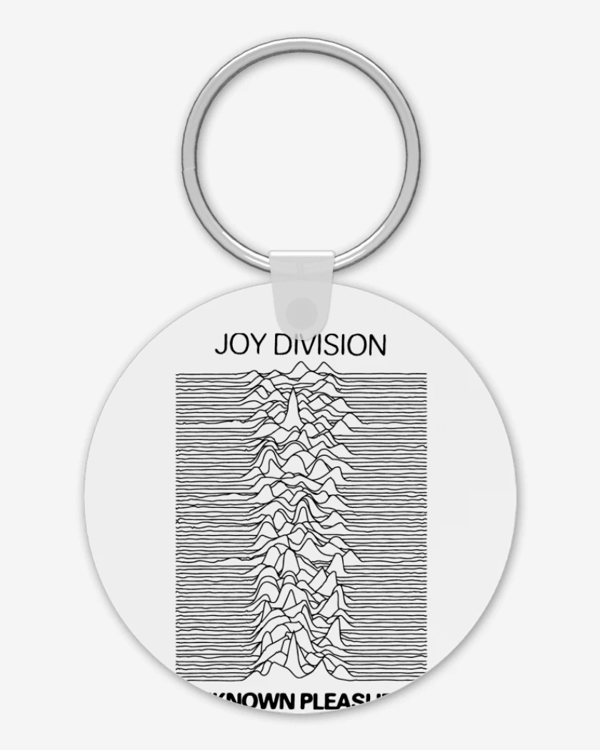 Llavero Blanco de Joy Division