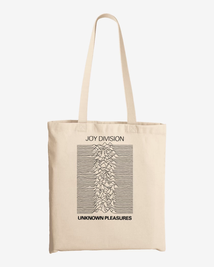 Totebag Blanco de Joy Division