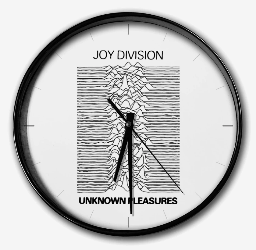 Reloj Blanco de Joy Division