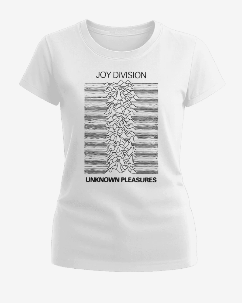 Polera de Mujer Blanco de Joy Division
