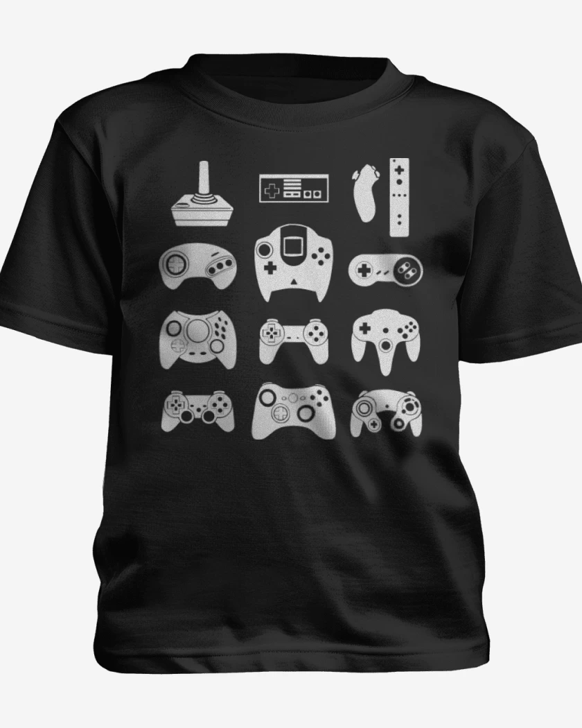 Polera de niño Negro de Joysticks