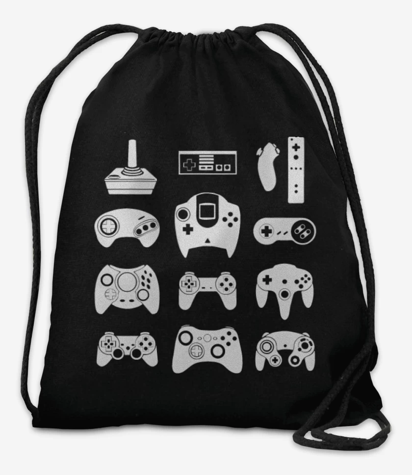 Mochila Negro de Joysticks