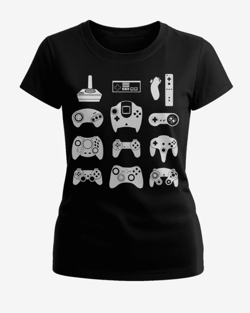 Polera de Mujer Negro de Joysticks