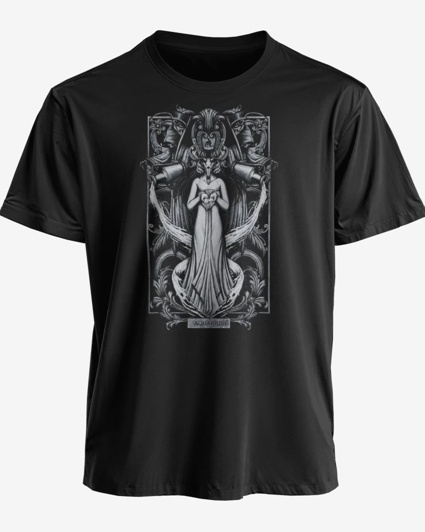Polera premium Negro de Acuario