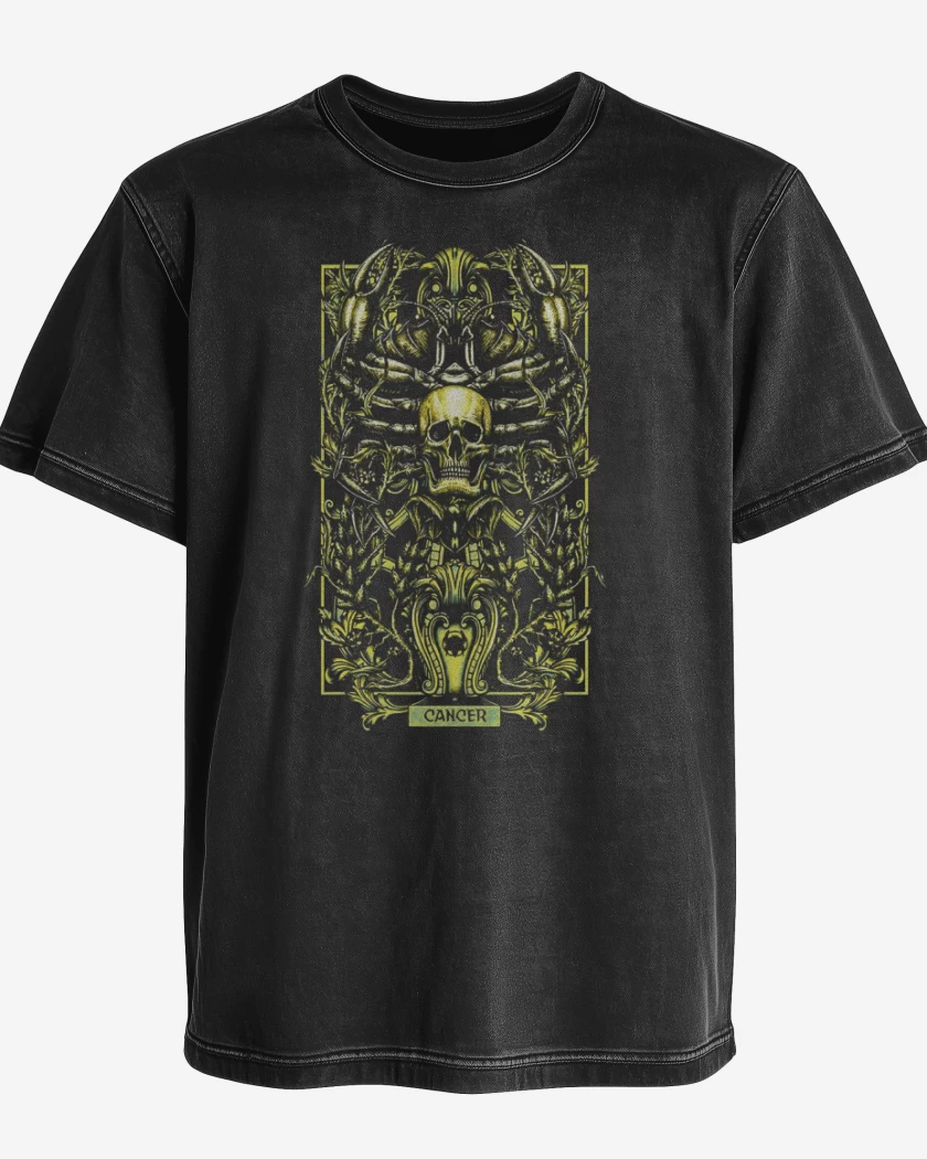 Polera desgastada Cancer Signos