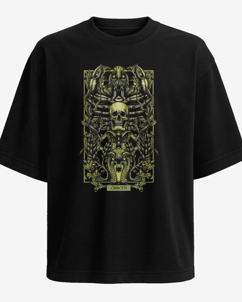 Polera Oversize Cancer Signos