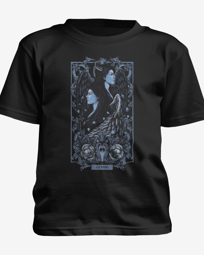 Polera de niño Negro de Geminis