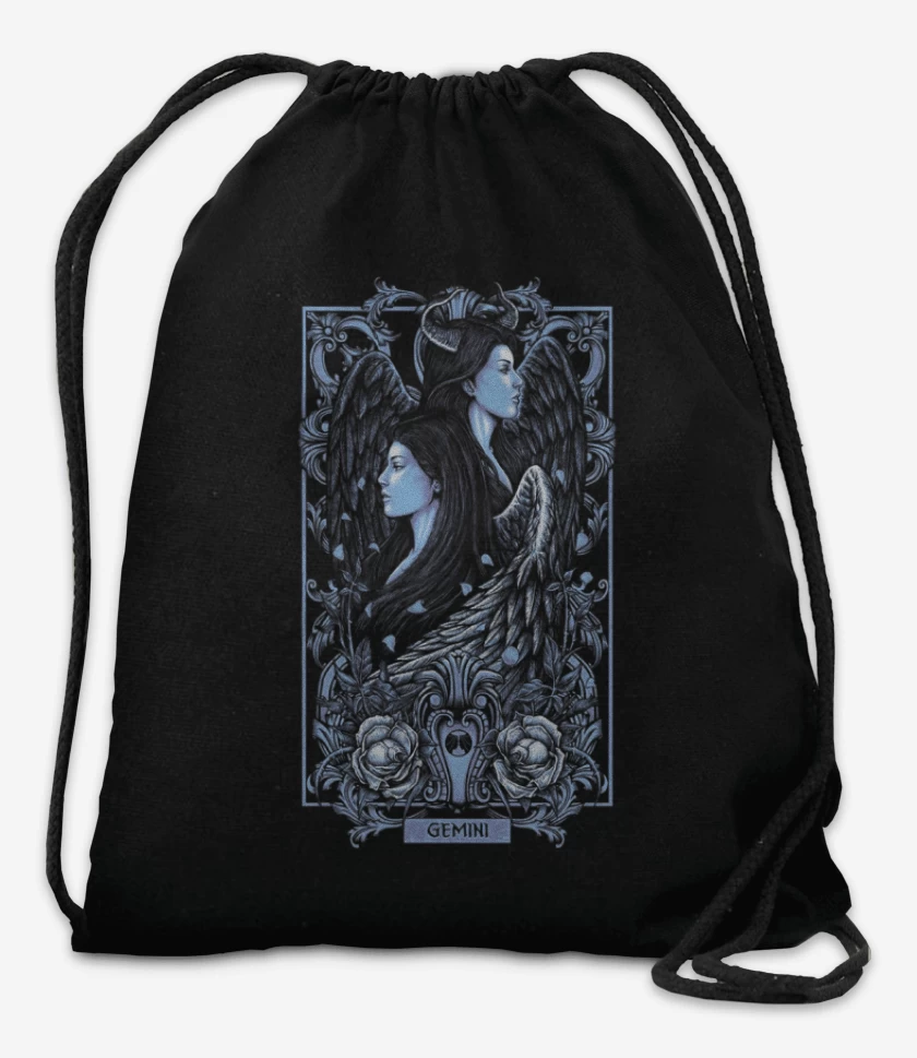 Mochila Negro de Geminis
