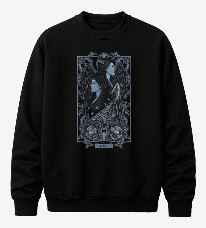Poleron polo Negro de Geminis
