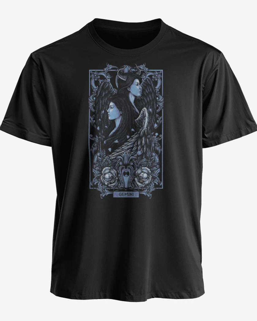 Polera premium Negro de Geminis