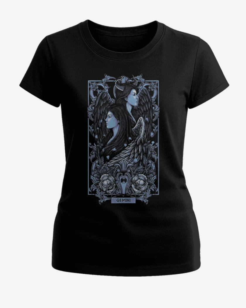 Polera de Mujer Negro de Geminis