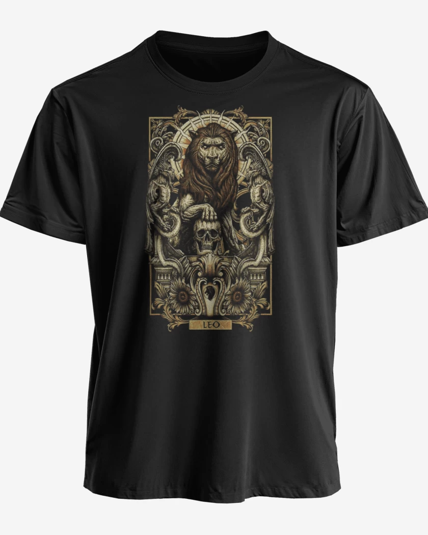 Polera premium Negro de Leo