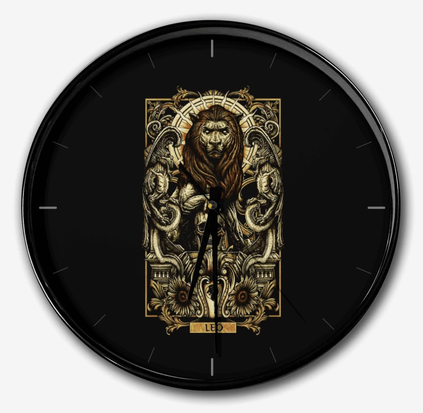 Reloj Negro de Leo