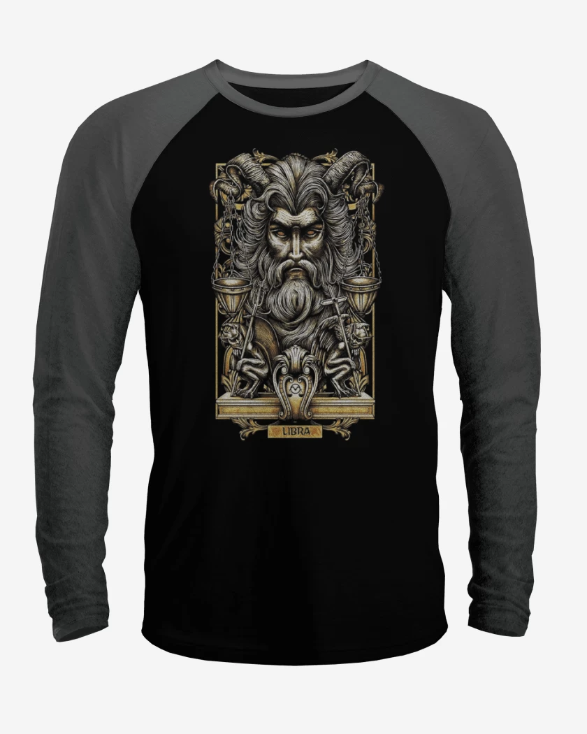Polera Raglan Libra Signos