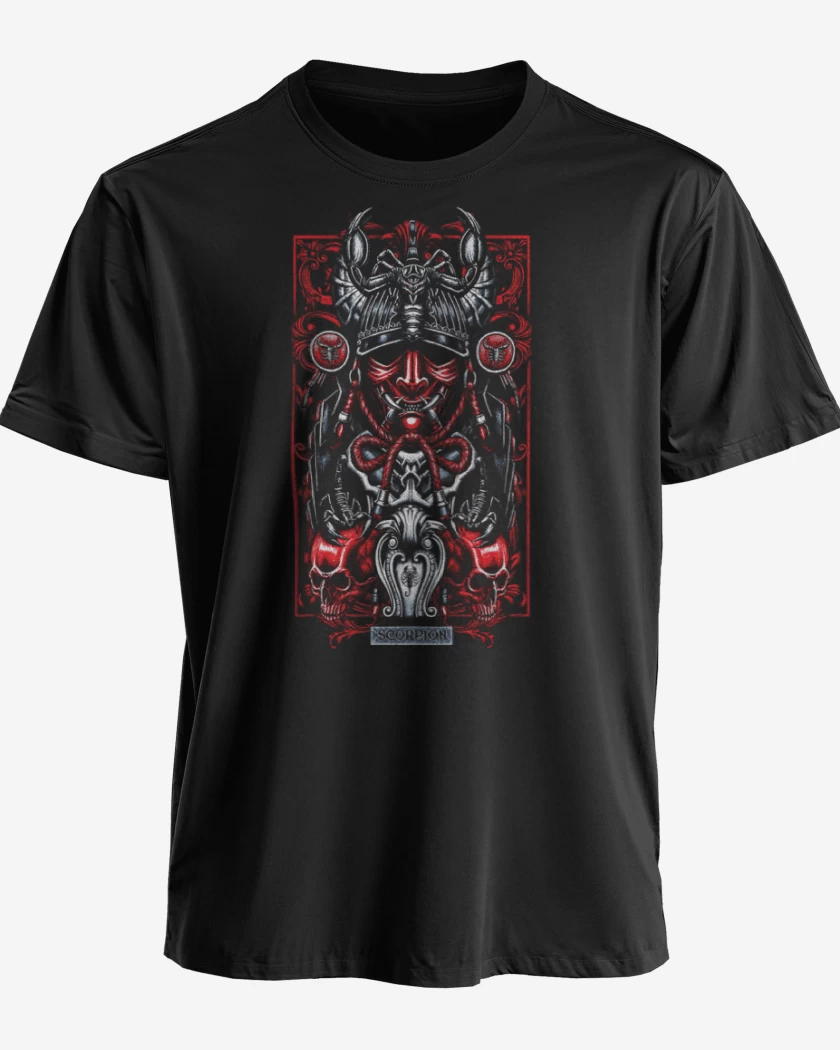 Polera premium Negro de Escorpion Signos
