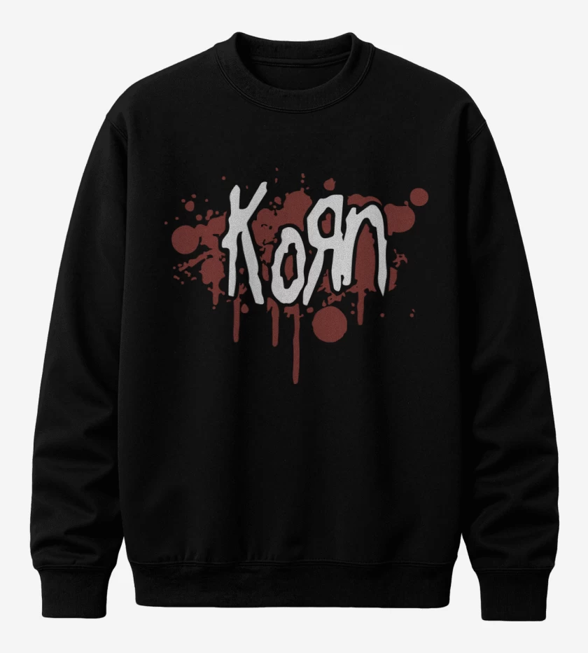 Poleron polo Negro de Korn