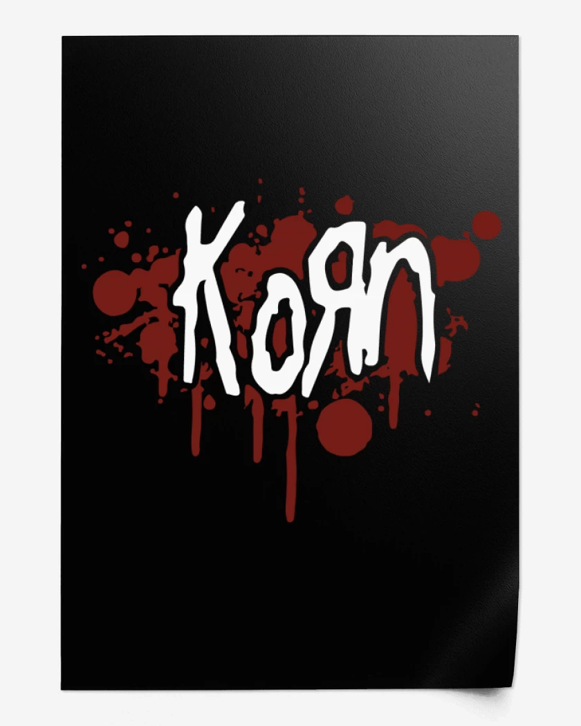 Print Negro de Korn