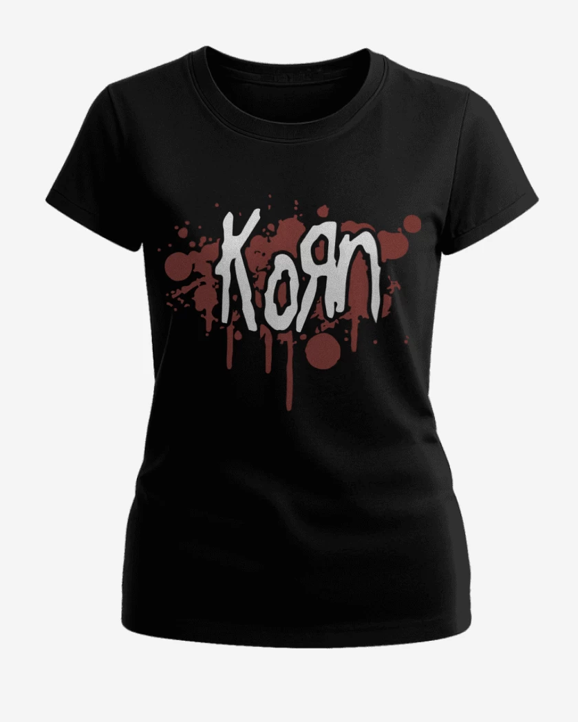 Polera de Mujer Negro de Korn