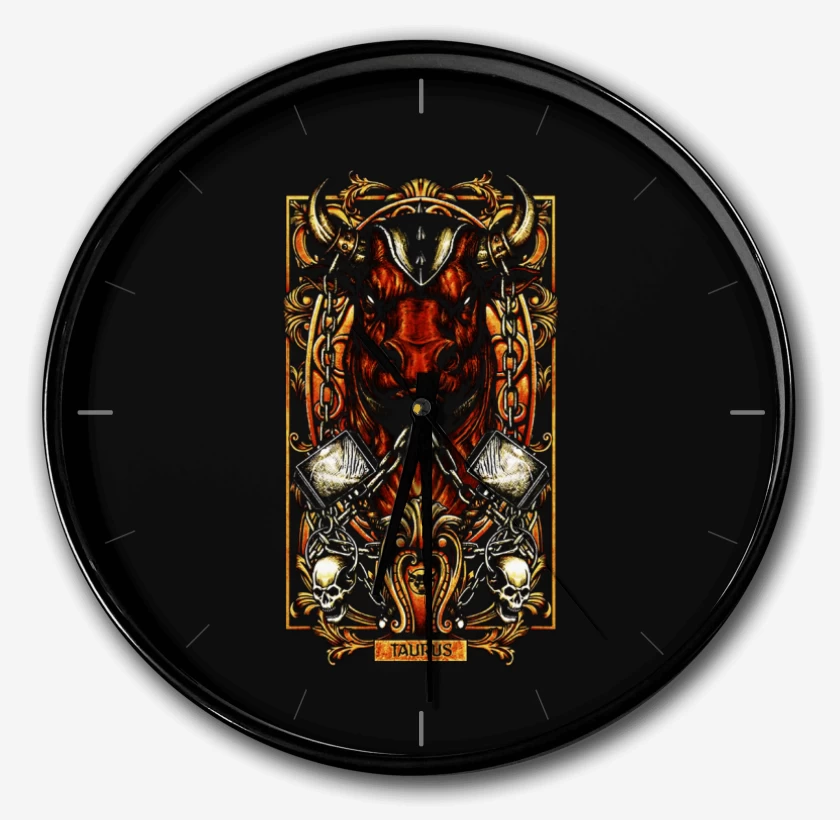 Reloj Negro de Tauro