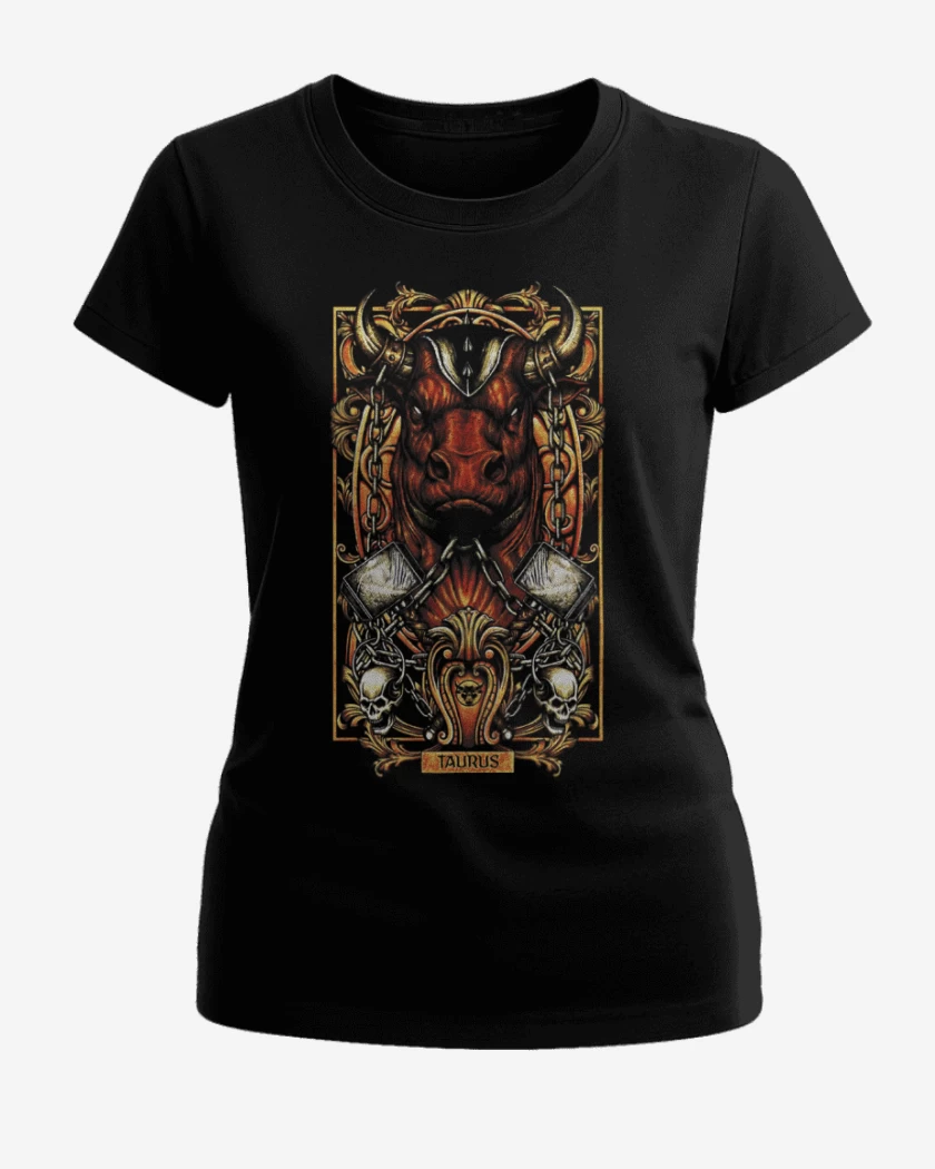Polera de Mujer Negro de Tauro