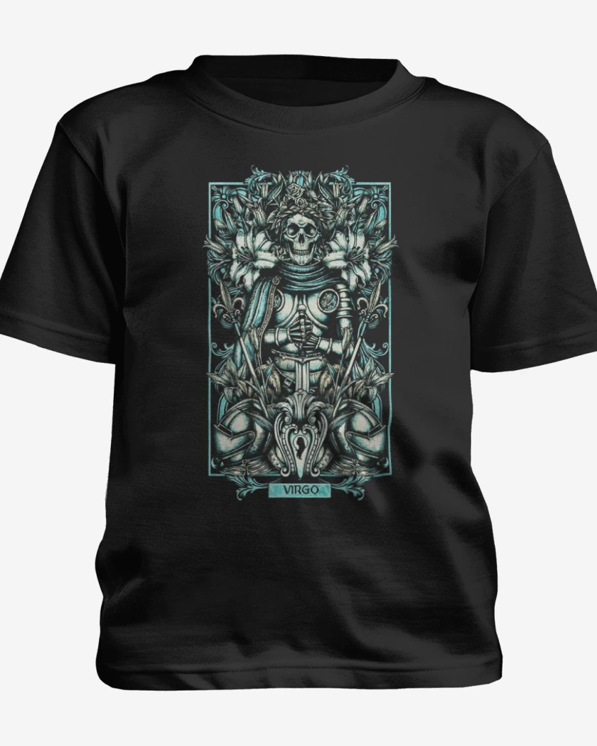 Polera de niño Negro de Virgo