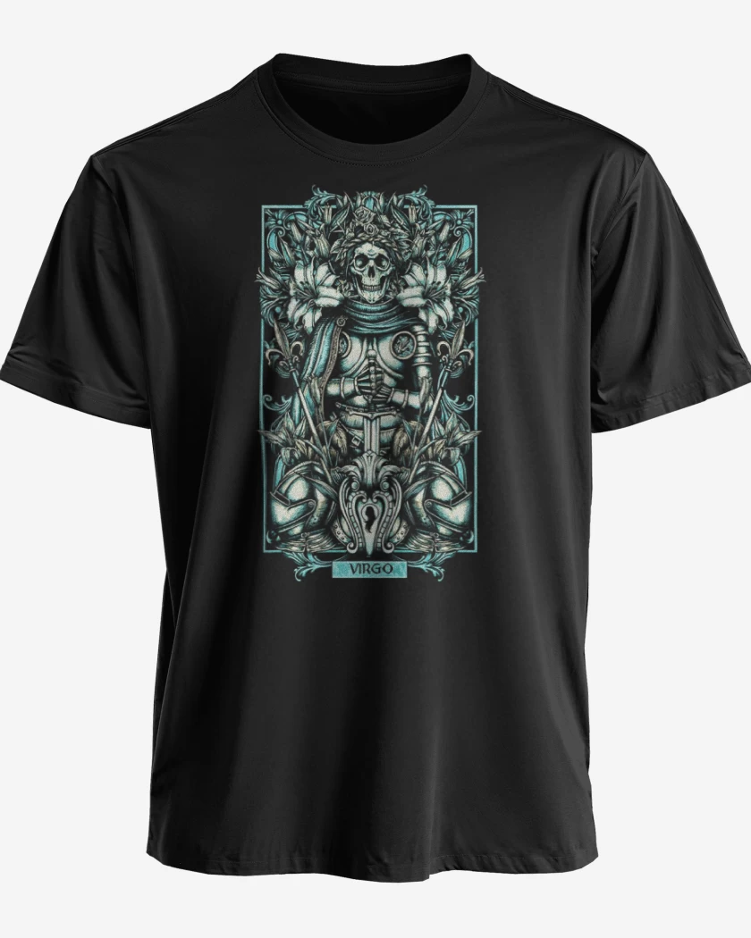 Polera premium Negro de Virgo