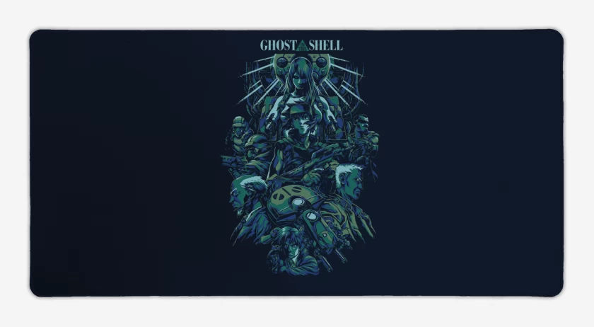 Mouse pad Gamer Azul Marino de Ghost in the Shell