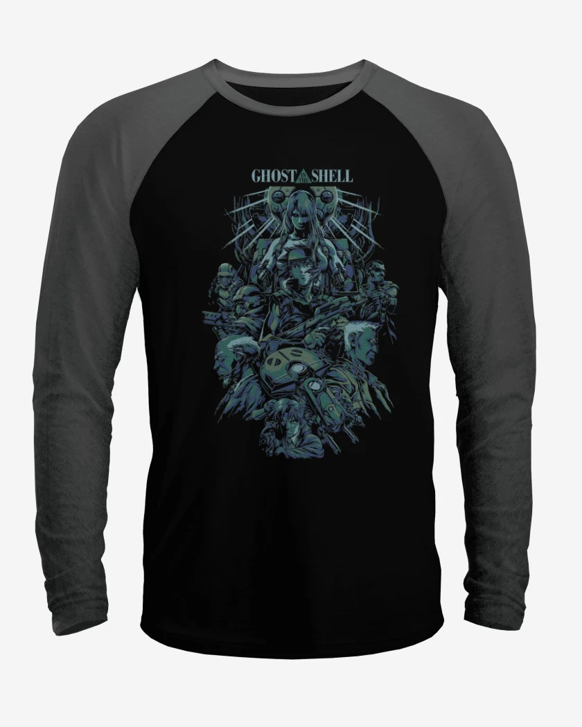 Polera Raglan Ghost in the Shell