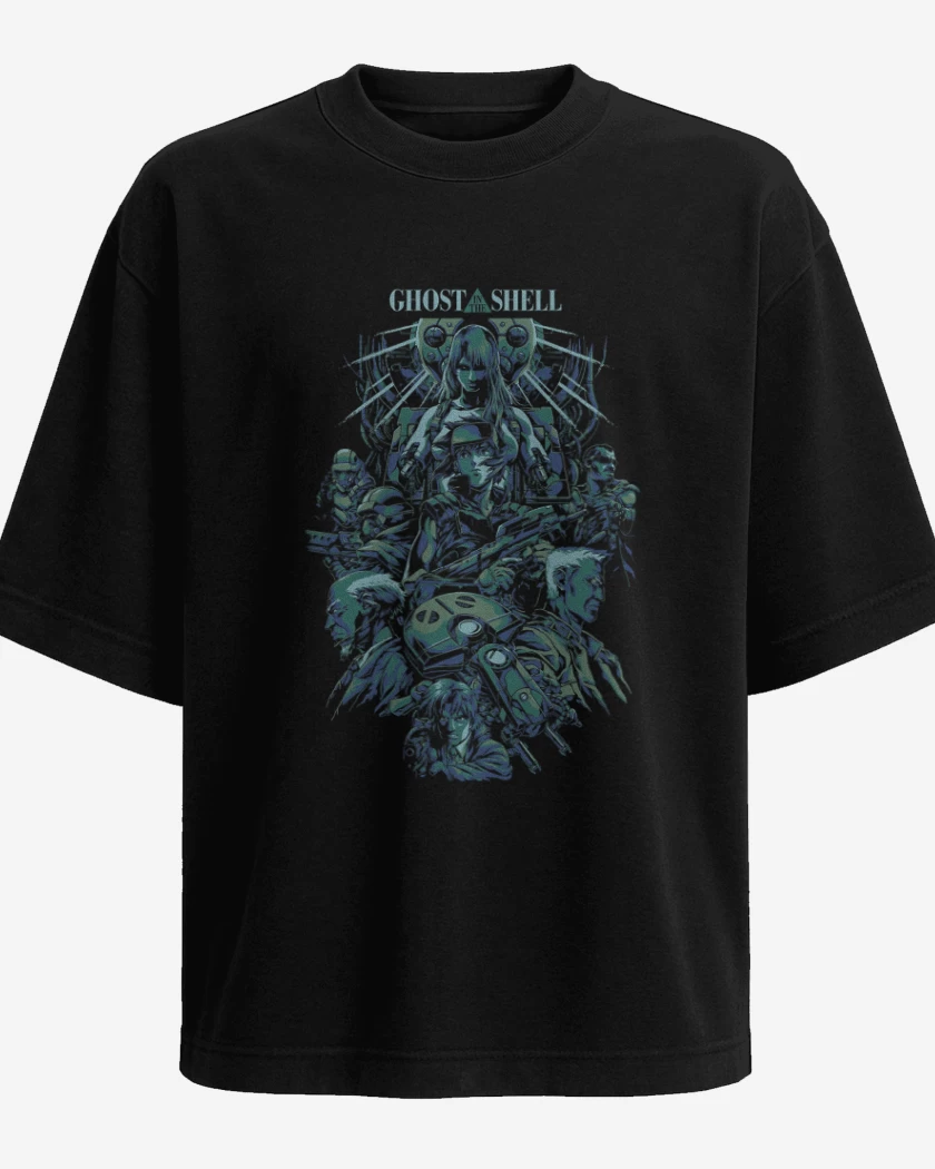 Polera Oversize Ghost in the Shell