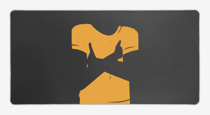 Mouse pad Gamer Carbon de Trainspotting Polera
