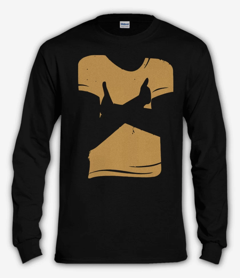 Polera manga larga Negro de Trainspotting Polera