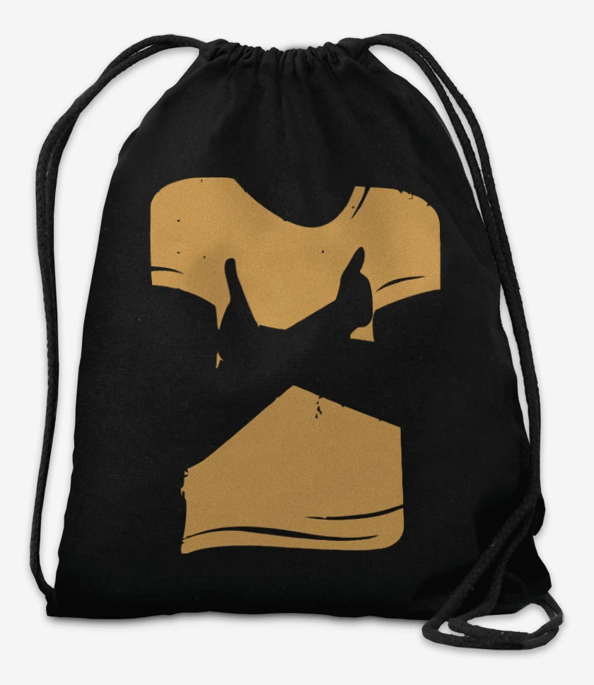 Mochila Negro de Trainspotting Polera