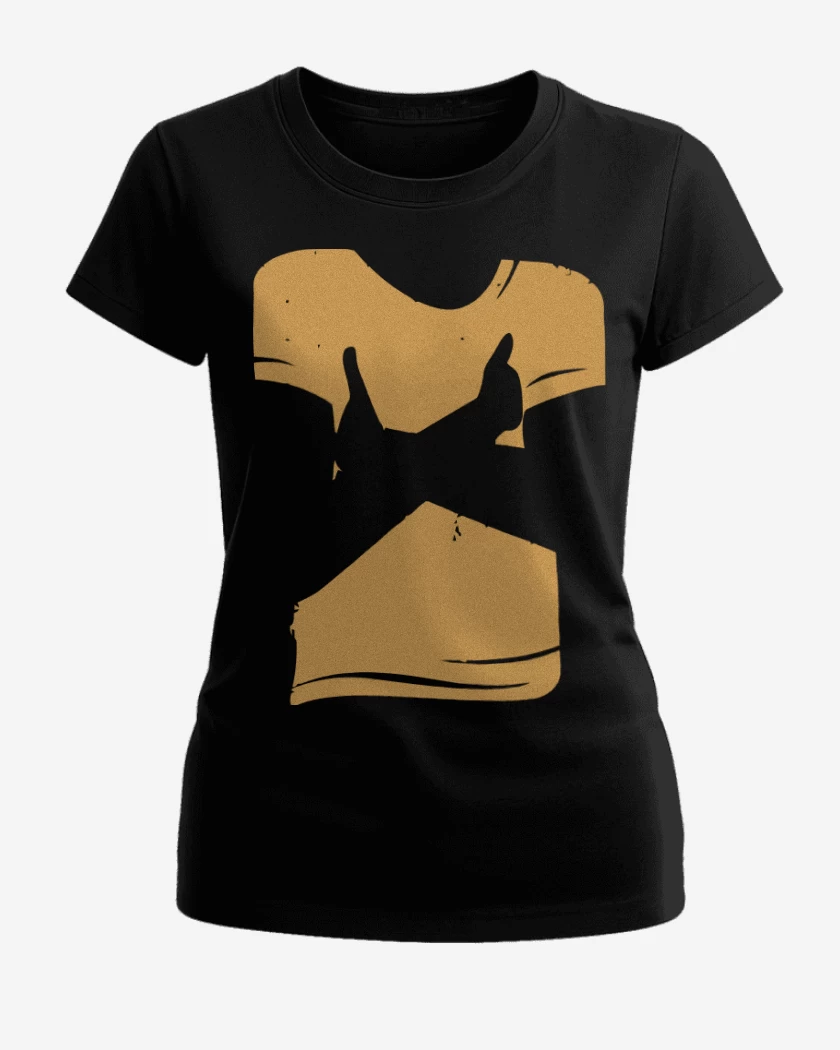 Polera de Mujer Negro de Trainspotting Polera