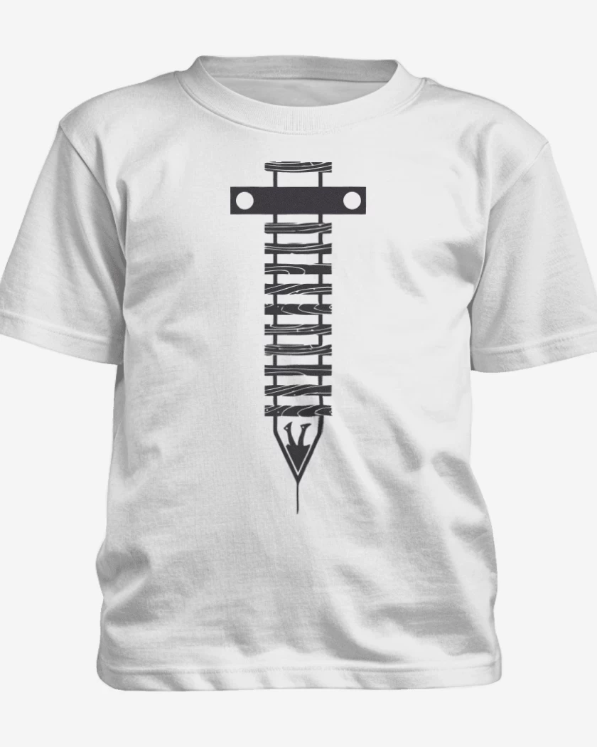 Polera de niño Blanco de TrainspottingRiel