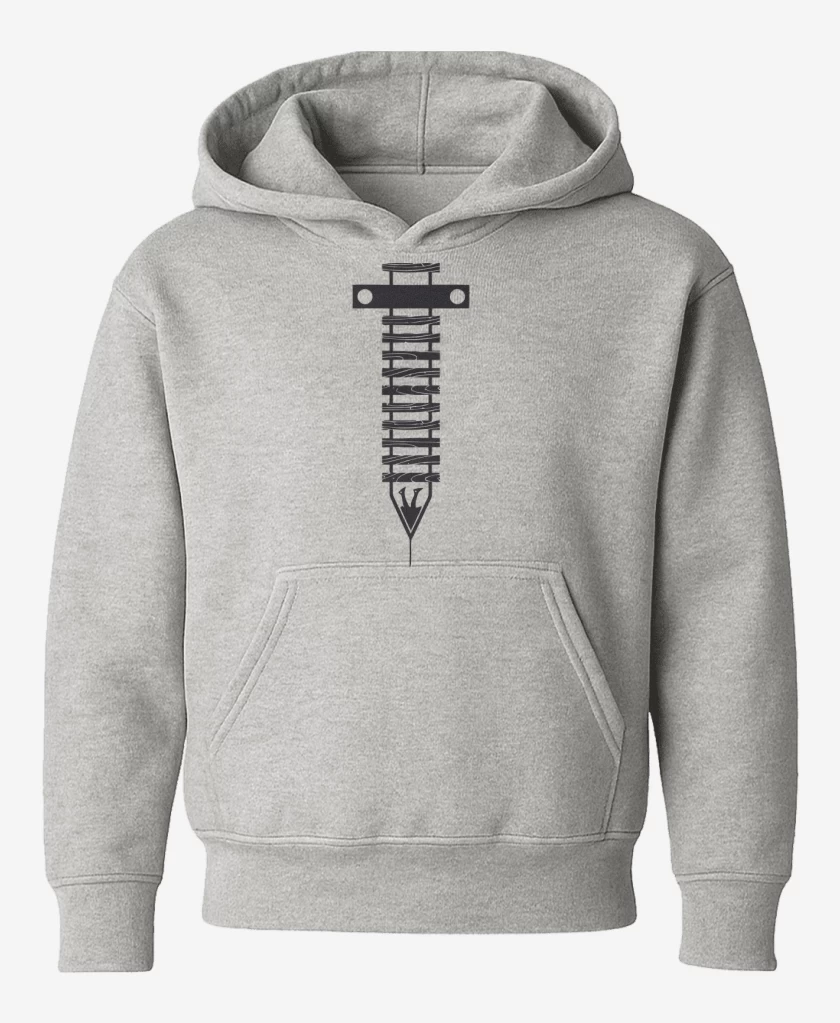 Poleron de niño Gris Melange de TrainspottingRiel