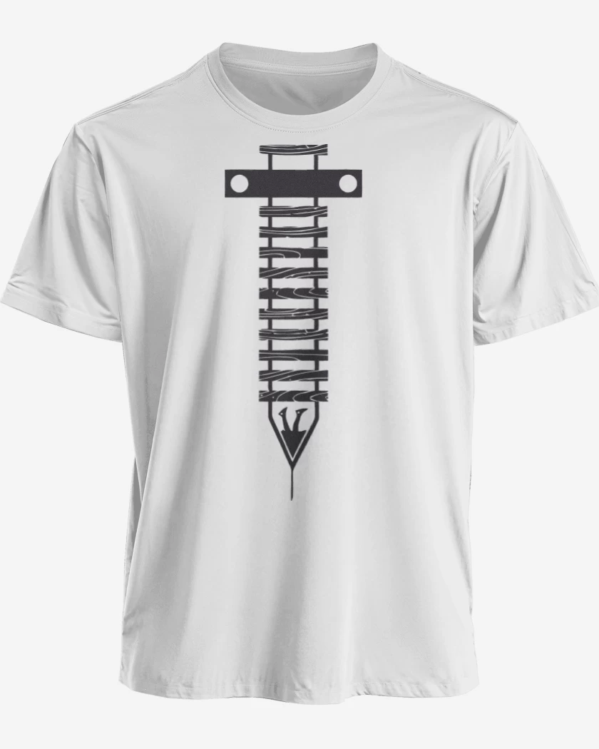 Polera premium Blanco de TrainspottingRiel