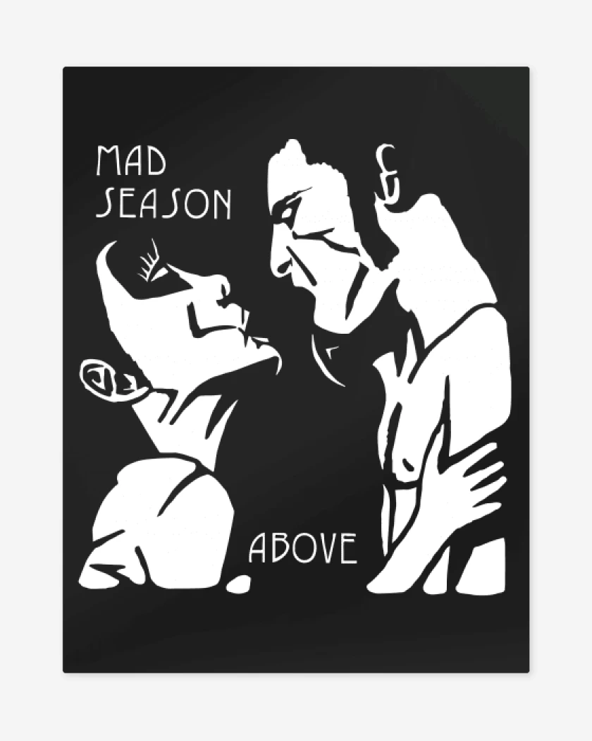 Print metalico Mad Season - Above