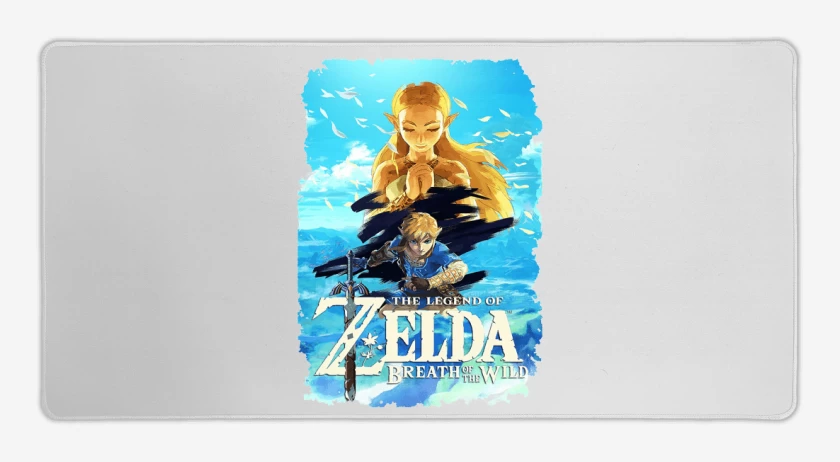 Mouse pad Gamer Blanco de Breath