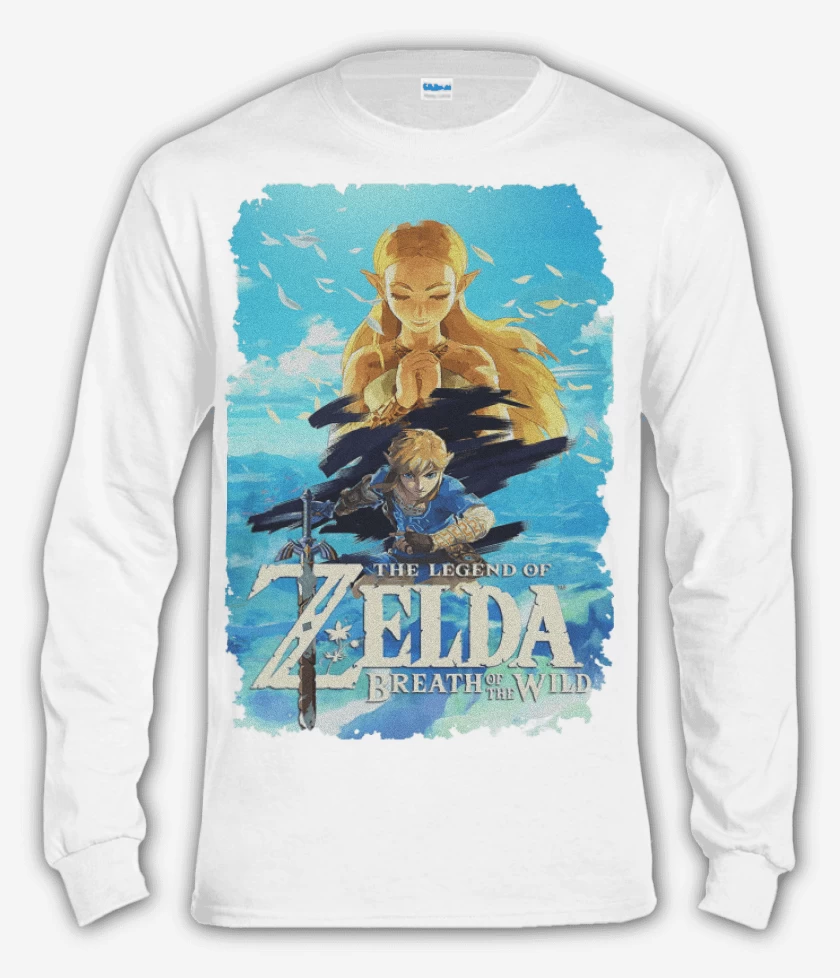 Polera manga larga Blanco de Breath