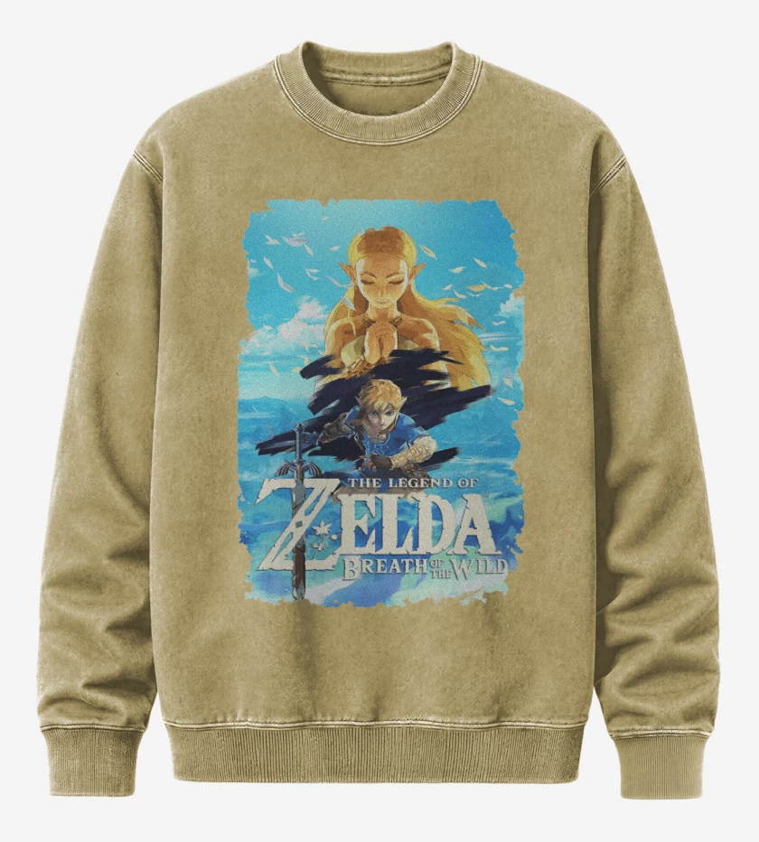 Poleron Polo Acid Wash Beige de Breath