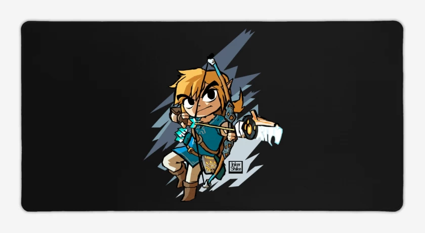 Mouse pad Gamer Negro de Breath 2