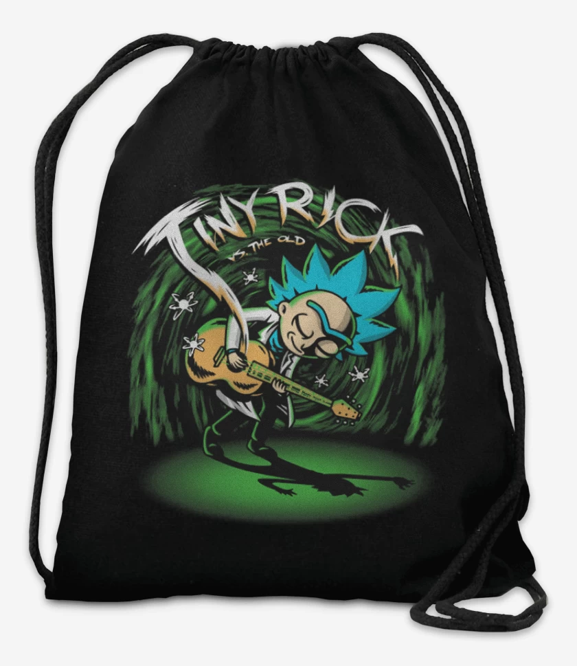 Mochila Negro de Tiny Rick