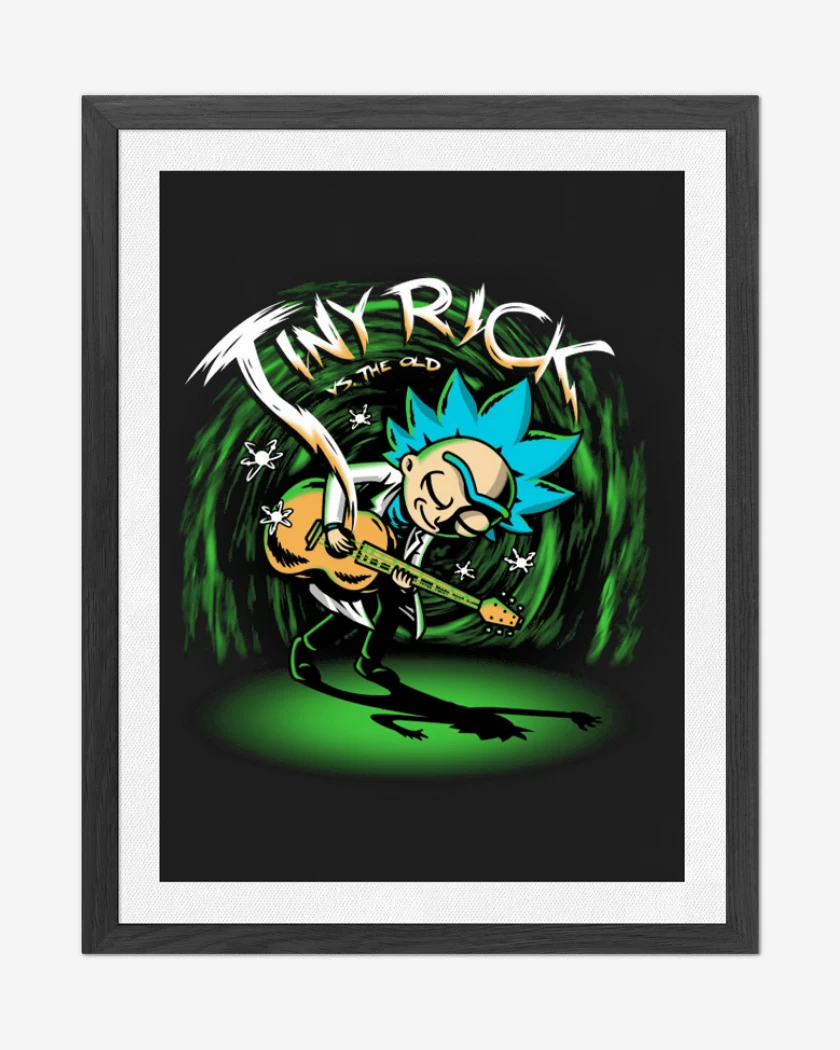 Cuadro decorativo Tiny Rick