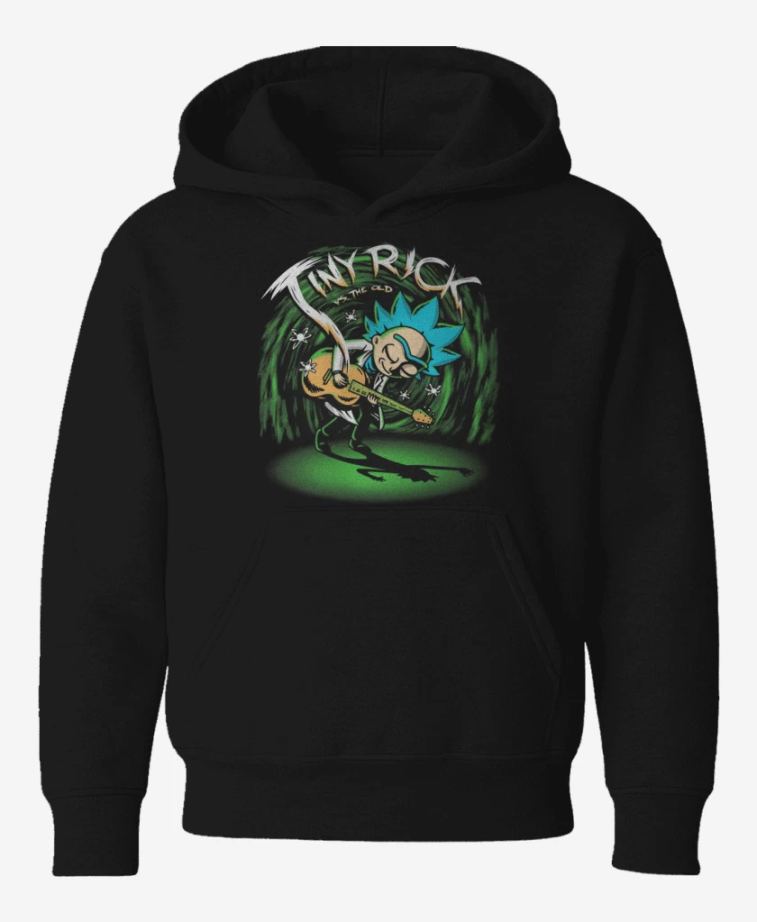 Poleron de niño Negro de Tiny Rick