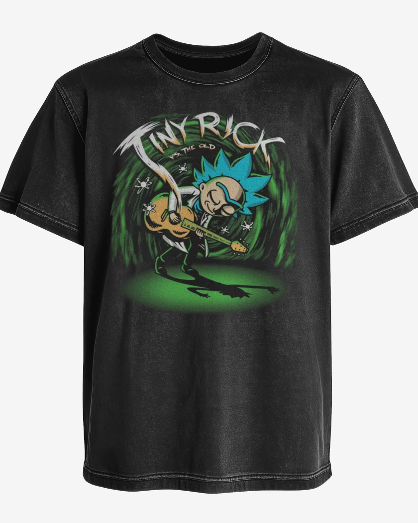 Polera desgastada Tiny Rick