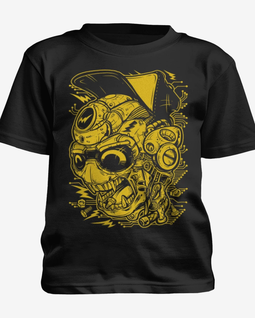 Polera de niño Negro de Robo T